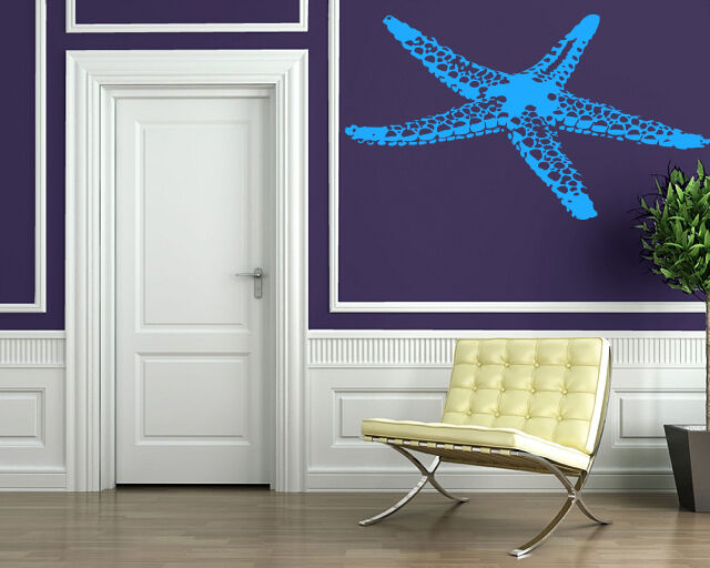 Vinyl Decal Wall Sticker Sea Star nautical Marine Ocean Beach House Decor (M003)