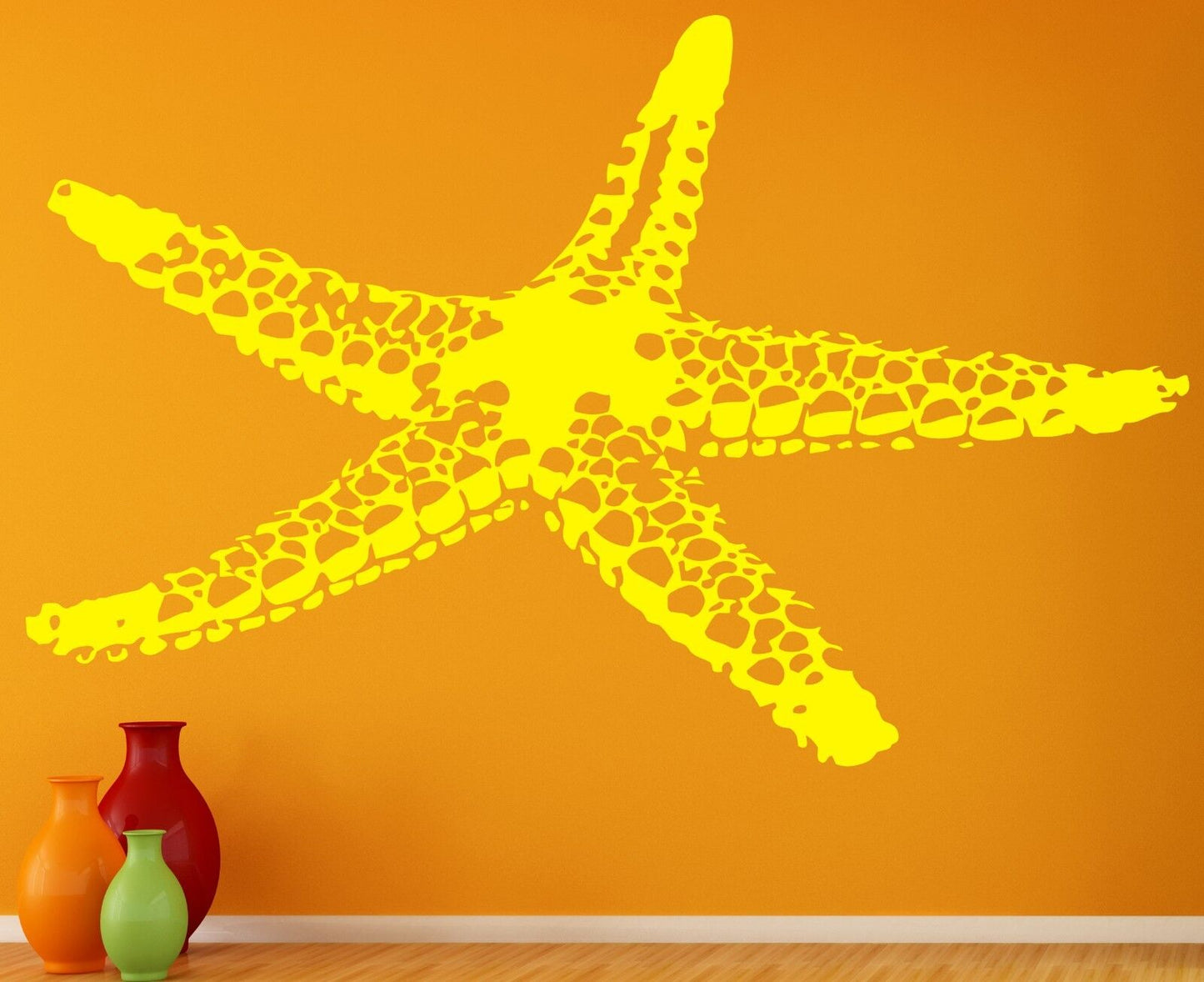 Vinyl Decal Wall Sticker Sea Star nautical Marine Ocean Beach House Decor (M003)