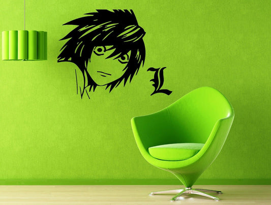 Wall Vinyl Sticker Decal Japanese Cartoon Teen Death Note Anime Manga (z1938)