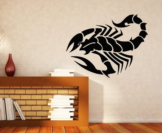 Wall Sticker Vinyl Decal Sting Scorpio Beautiful Nature And Animals  (n007)