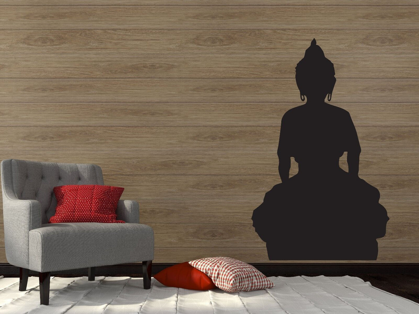 Wall Sticker Vinyl Decal Stylization Buddha Magical East Deity(n010)