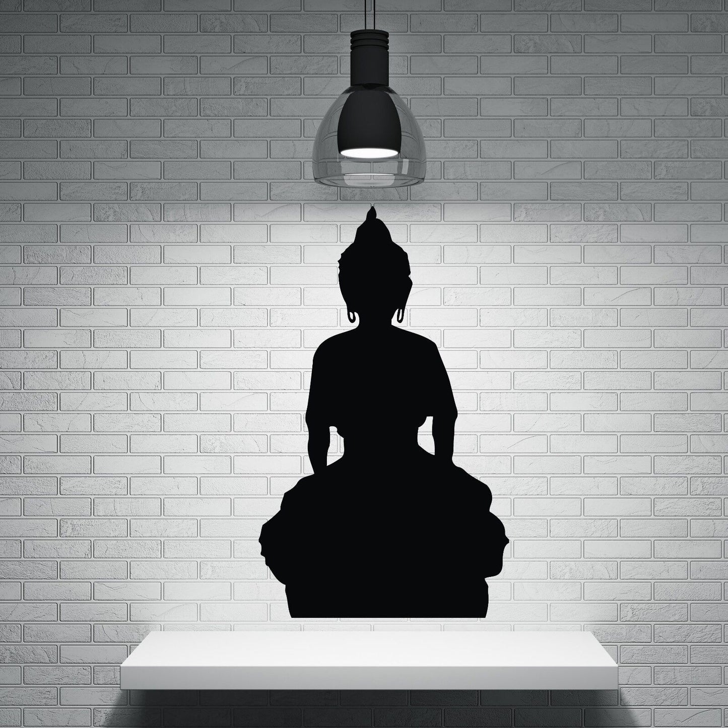 Wall Sticker Vinyl Decal Stylization Buddha Magical East Deity(n010)