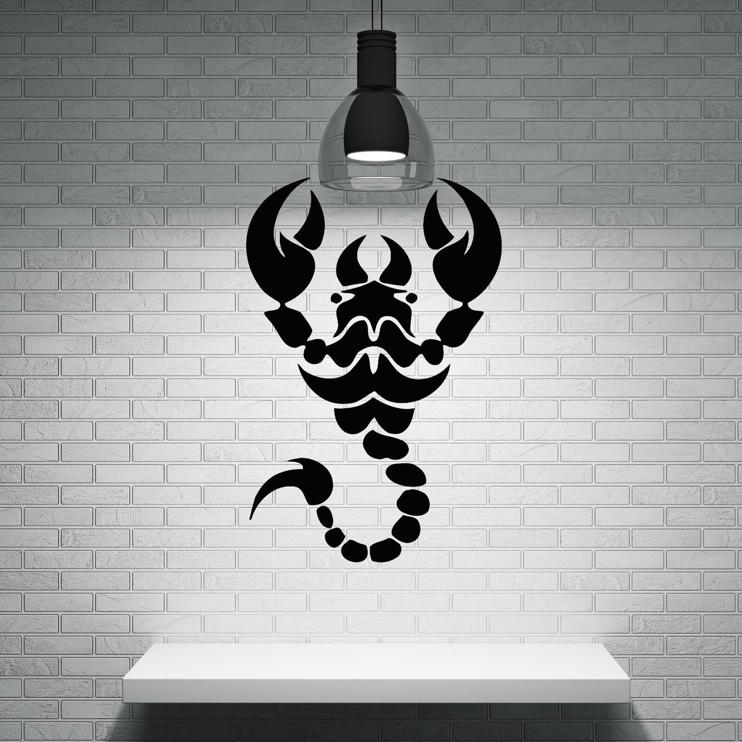 Scorpion Claws Tail Animals And Nature Wall Sticker Vinyl Decal (n030)