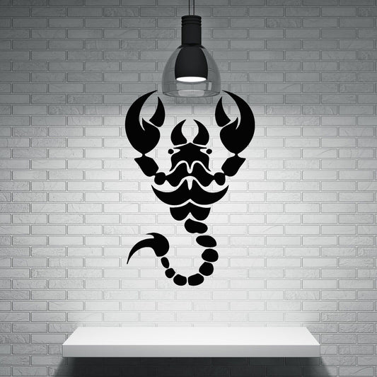 Scorpion Claws Tail Animals And Nature Wall Sticker Vinyl Decal (n030)