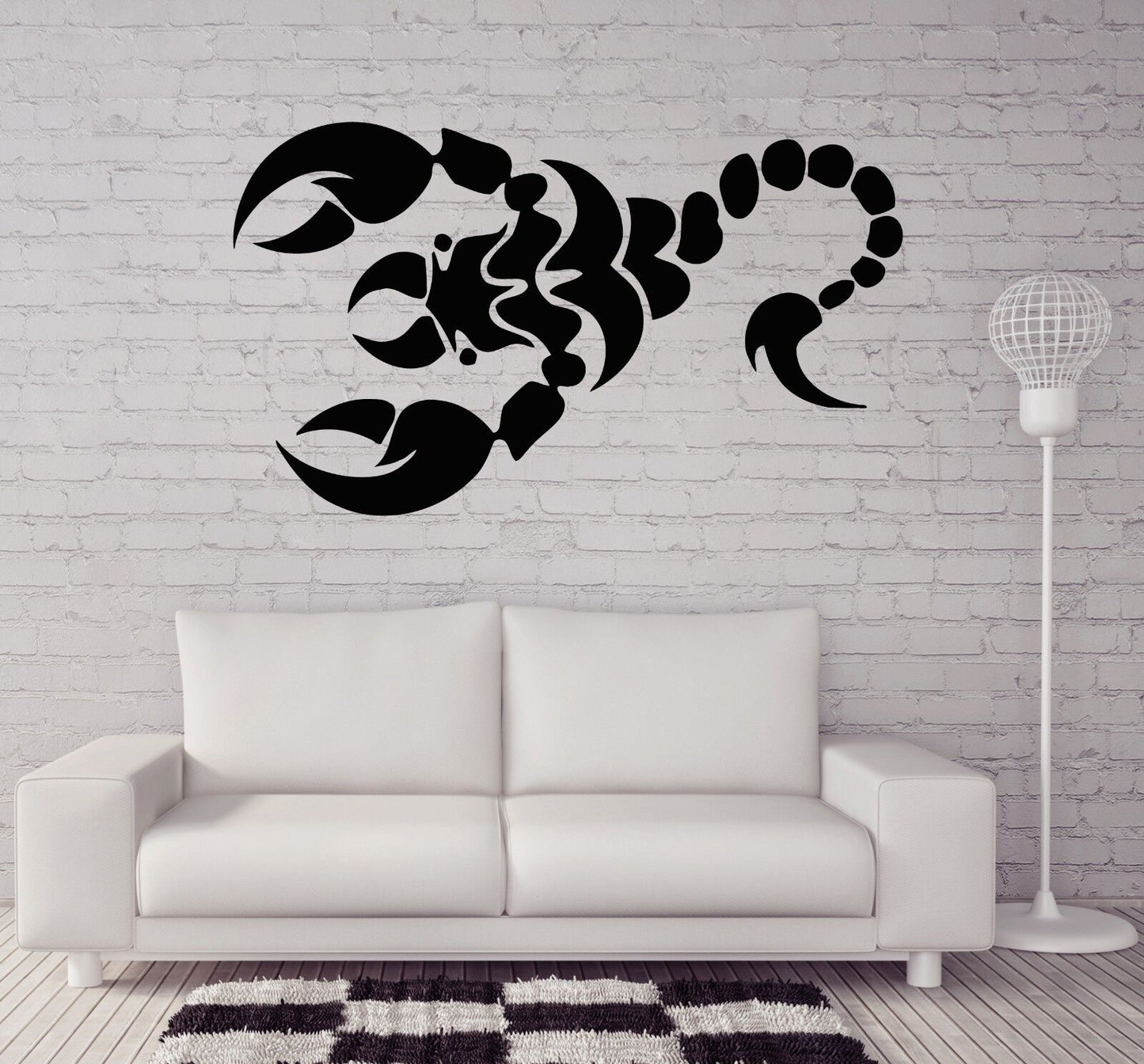 Scorpion Claws Tail Animals And Nature Wall Sticker Vinyl Decal (n030)