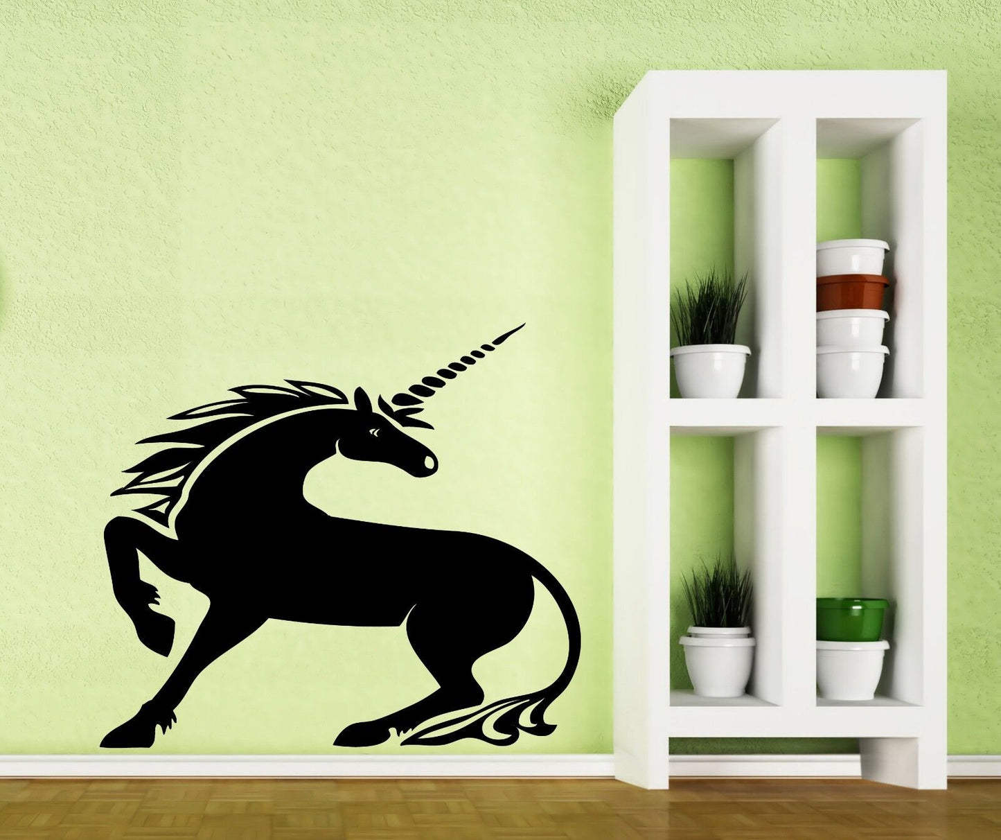 Decor Wall Sticker Vinyl Decal Unicorn Fairytale Fictional Animal Magic (n039)