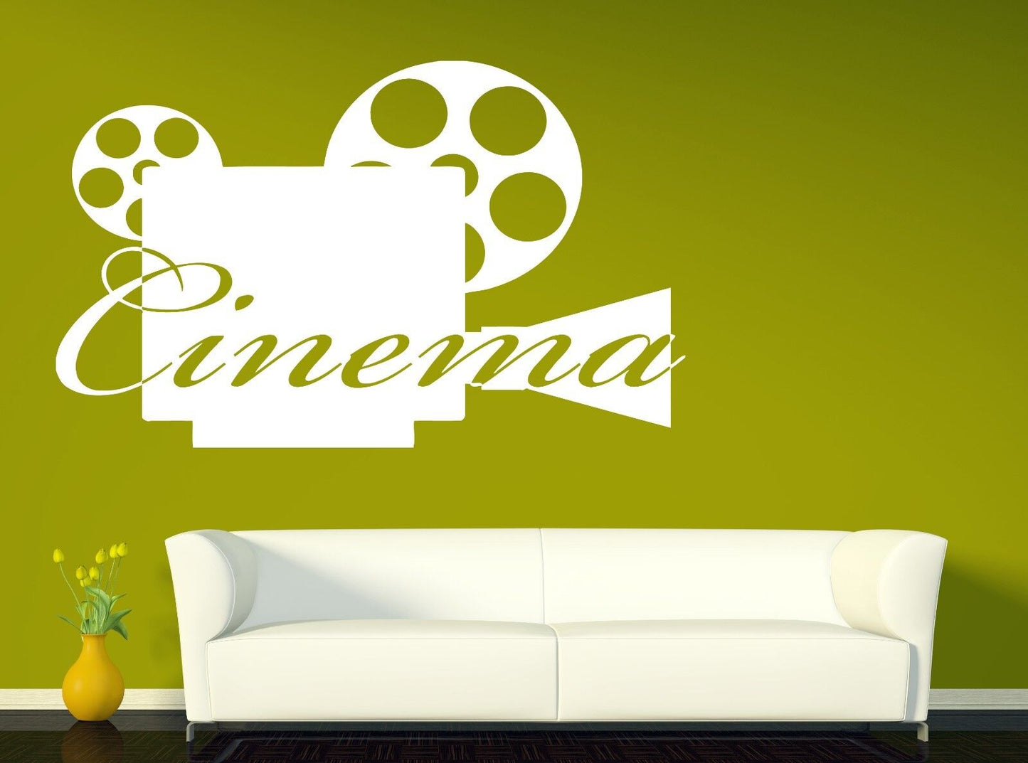 Wall Vinyl Sticker Decal Camera Video Film Hollywood Bollywood Filmservis (n074)