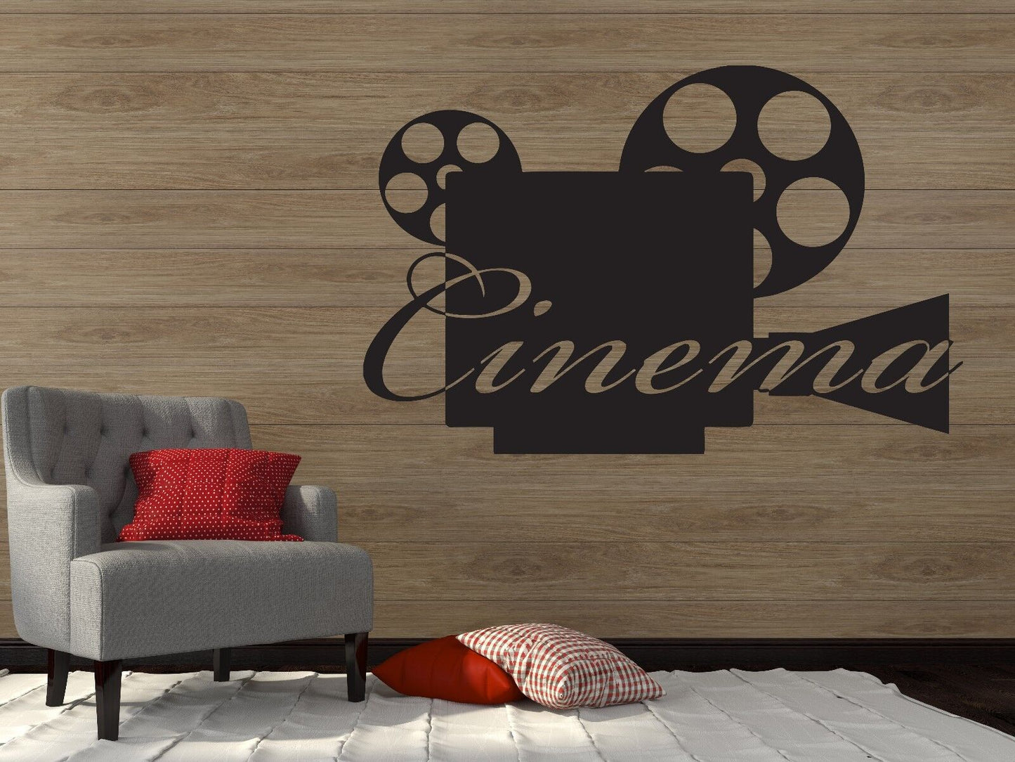 Wall Vinyl Sticker Decal Camera Video Film Hollywood Bollywood Filmservis (n074)