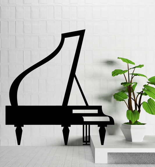 Wall Stickers Vinyl Decal Piano Concert Piano Music Room Art Decor (n076)