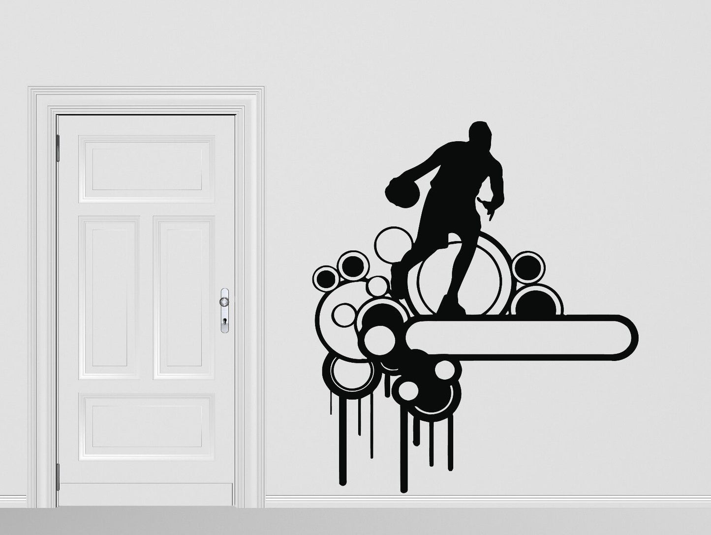 Wall Sticker Vinyl Decal Sports Victory Game Basketball Player Athlete (n102)