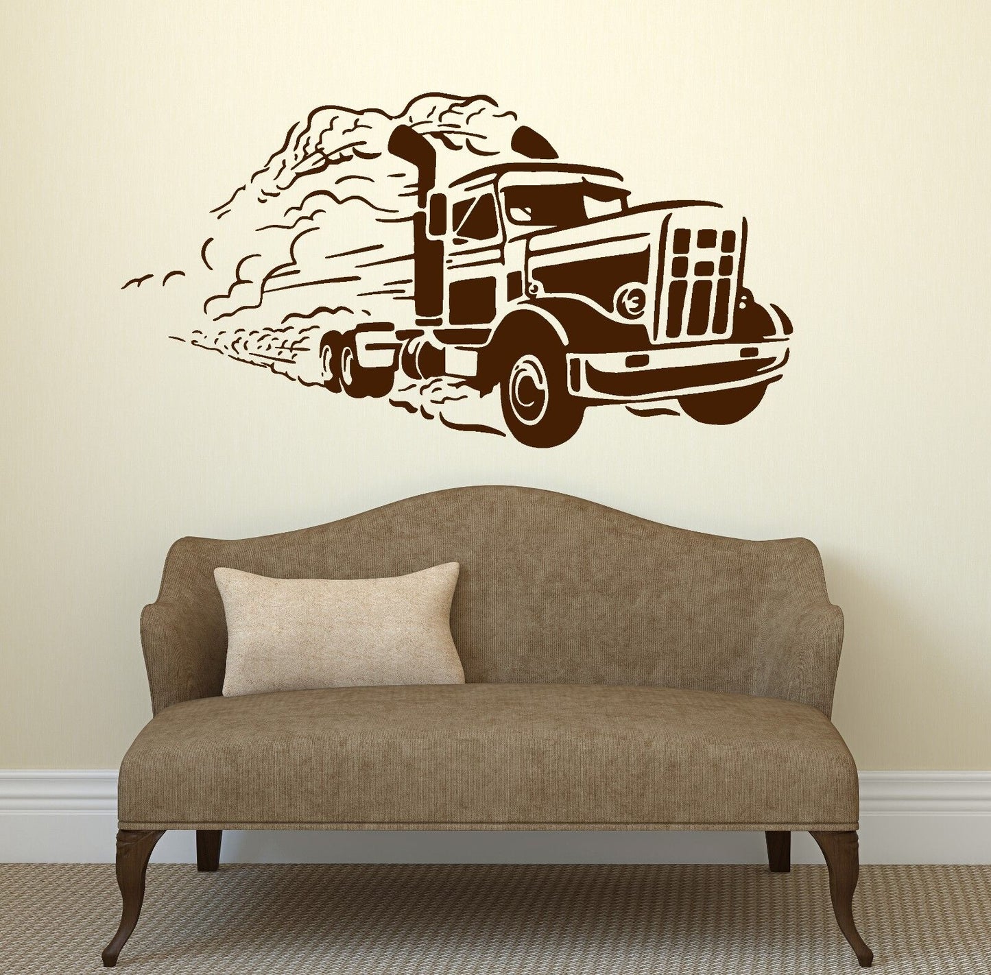 Wall Stickers Vinyl Decal Truck Driver Car Garage Man Room Deliver (ig2095)