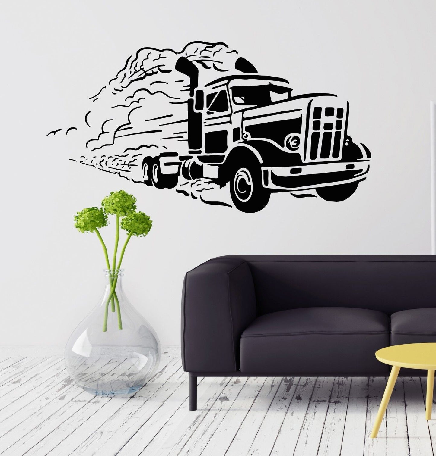 Wall Stickers Vinyl Decal Truck Driver Car Garage Man Room Deliver (ig2095)