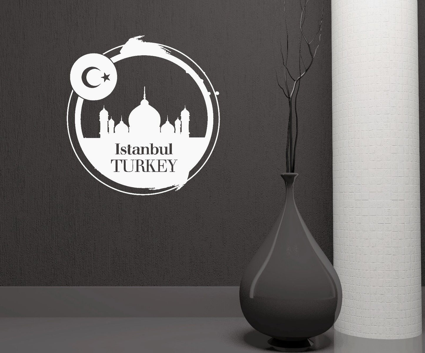 Wall Vinyl Sticker Turkey Istanbul Turkish Mosque Islam Decor (ig2105)