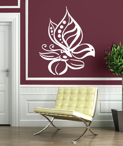 Wall Sticker Magical Dreamlike Beautiful Magnificent Flower Vinyl Decal (n347)