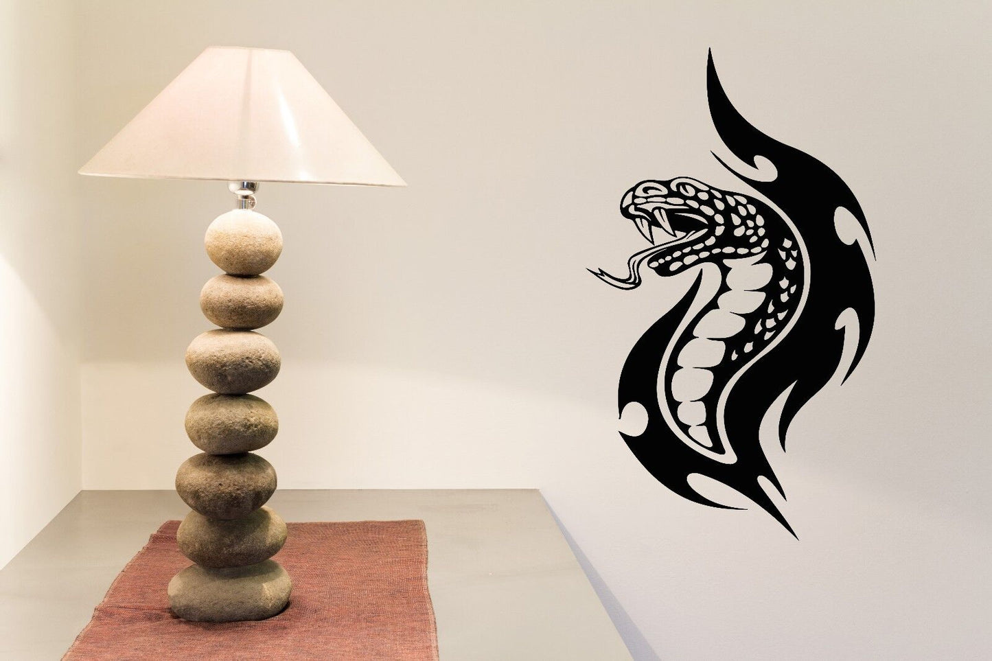 Wall Stickers Vinyl Decal Hot Snake Boa Python Cobra Dangerous Fangs (n349)