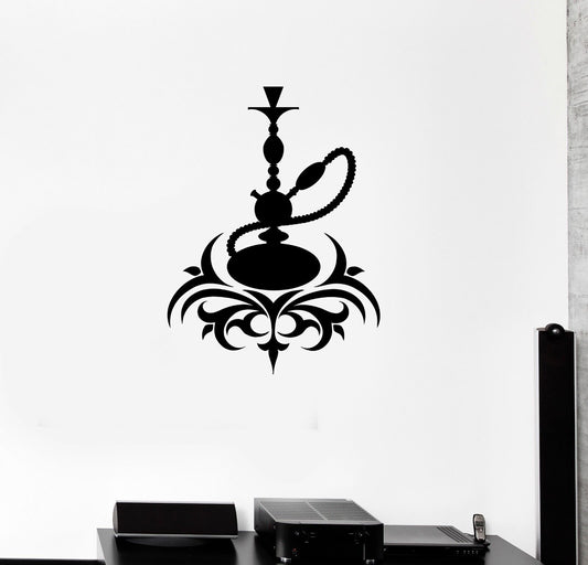 Vinyl Decal Shisha Bar Hookah Arabic Smoking Decor Wall Stickers (ig2145)