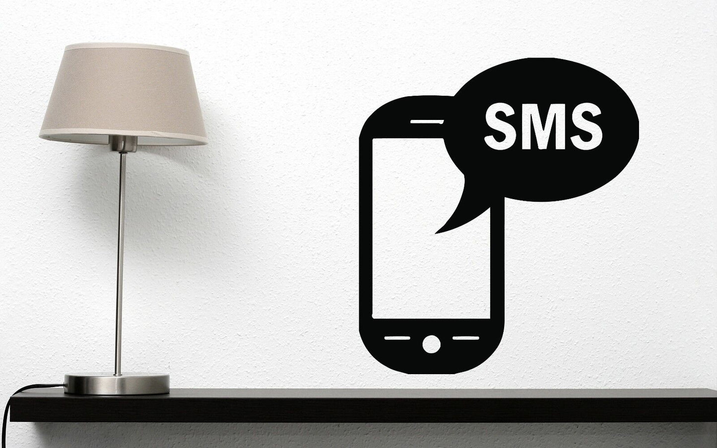 Wall Vinyl Sticker Decal Phone SMS Messages Communication Link (n411)