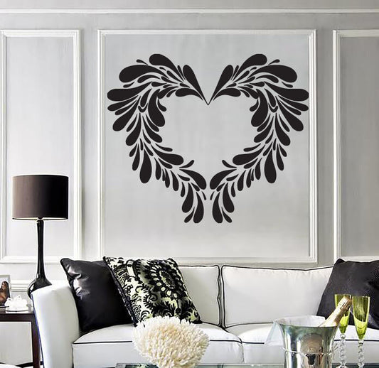 Wall Sticker Perfect Photo Frame as Heart For Living Room Vinyl Decal (n483)