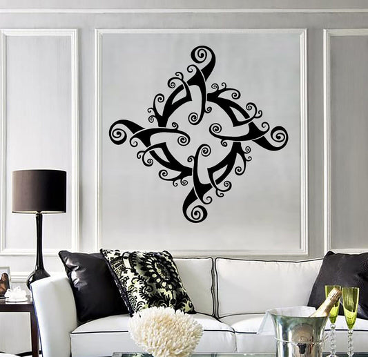 Vinyl Wall Decal Patterns Ornament Living Room Decoration Stickers (326ig)