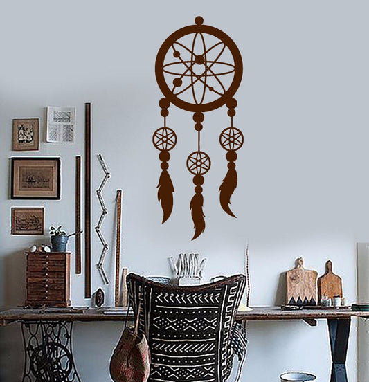 Vinyl Wall Decal Dream Catcher Scientific Dreamcatcher Bedroom Stickers (595ig)