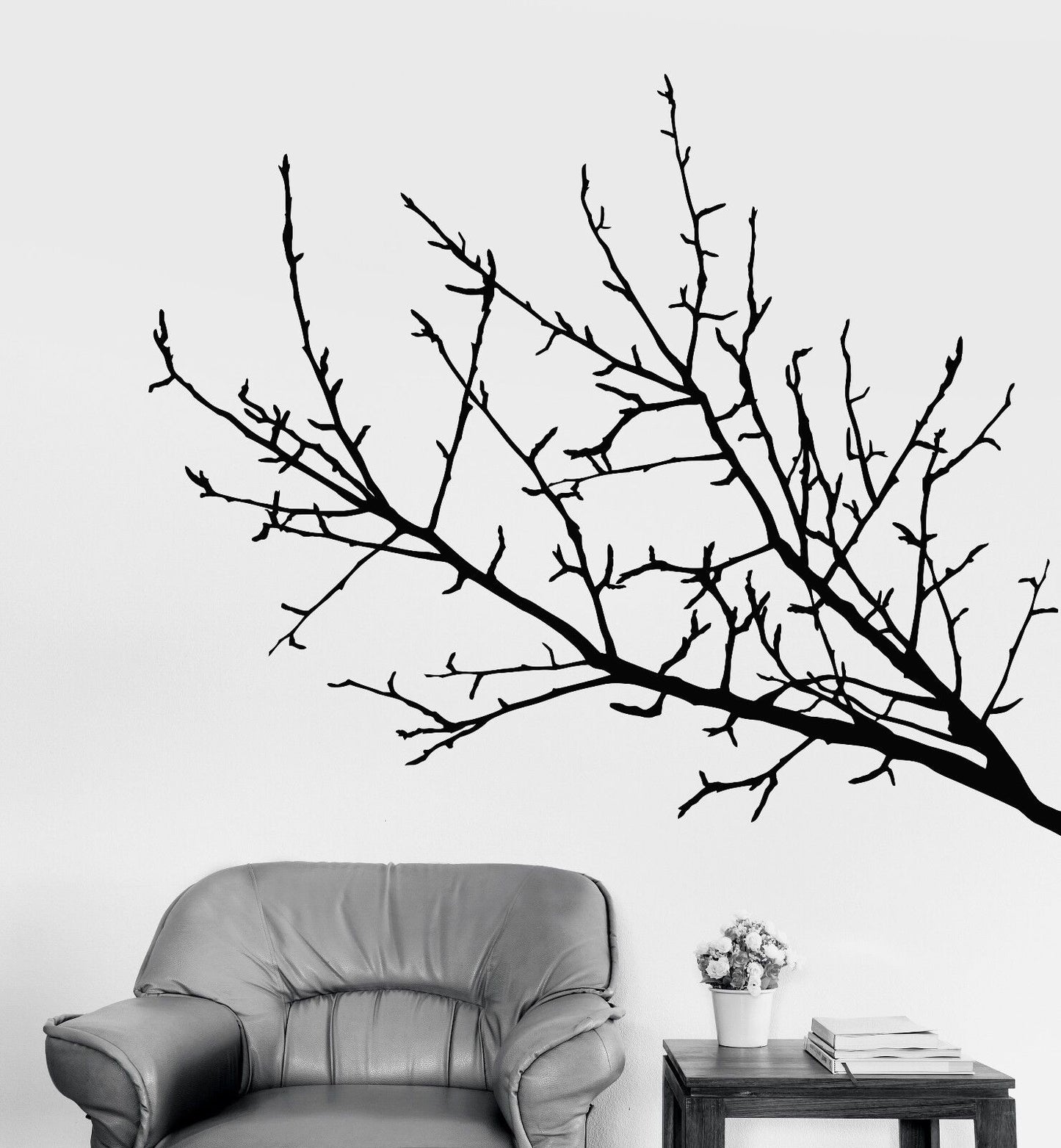 Vinyl Wall Decal Tree Branch Nature Art Decor Rooms Design Stickers (772ig)