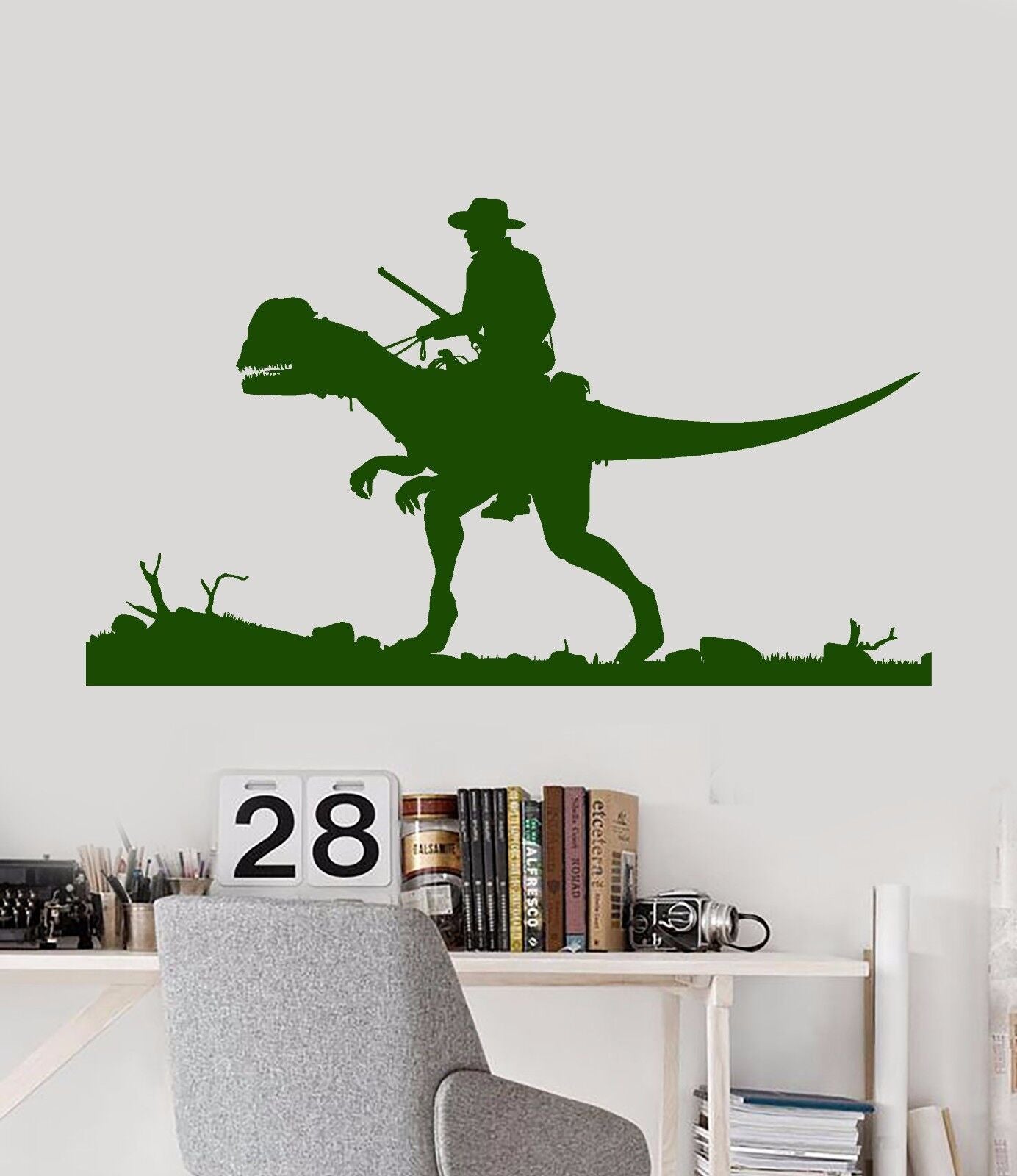 Vinyl Wall Decal Dinosaur Adventure Fantasy Kids Room Stickers (782ig)