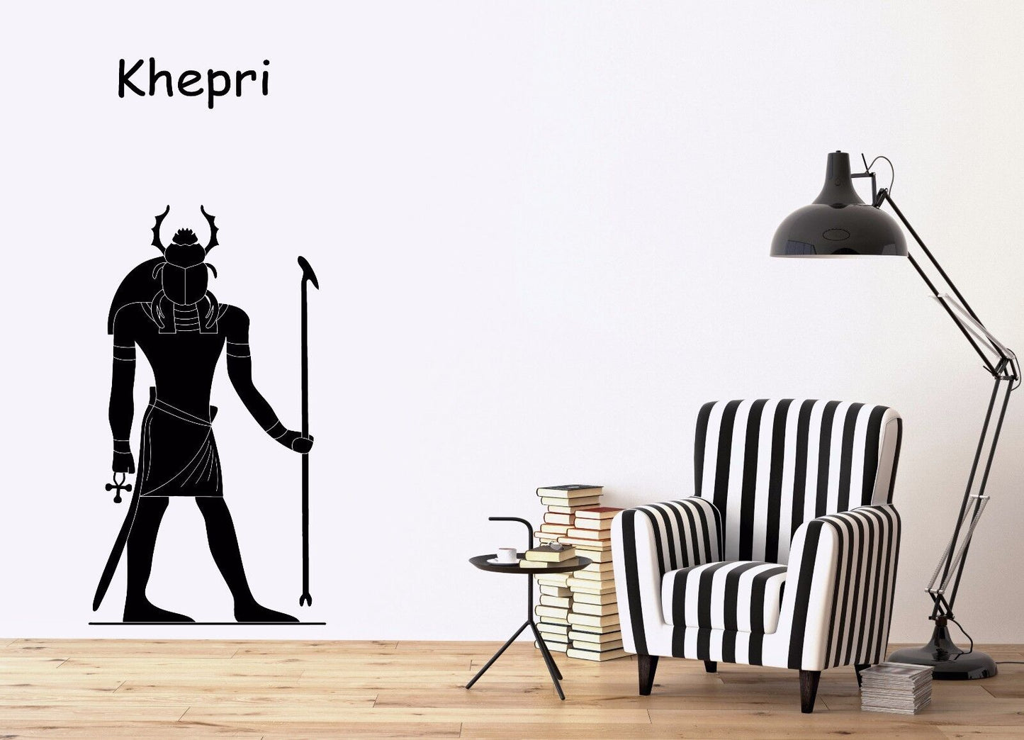 Wall Vinyl Sticker Decal Ancient Egyptian God Kherpi (n703)