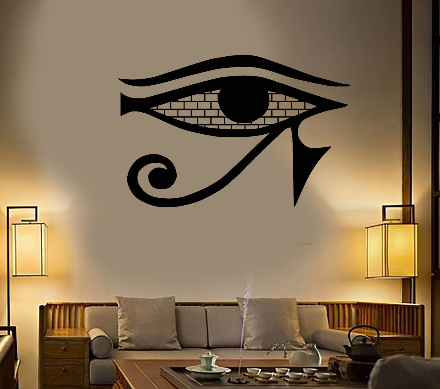 Vinyl Wall Decal Ancient Egypt Egyptian God Eye Of Ra Stickers (1786ig)