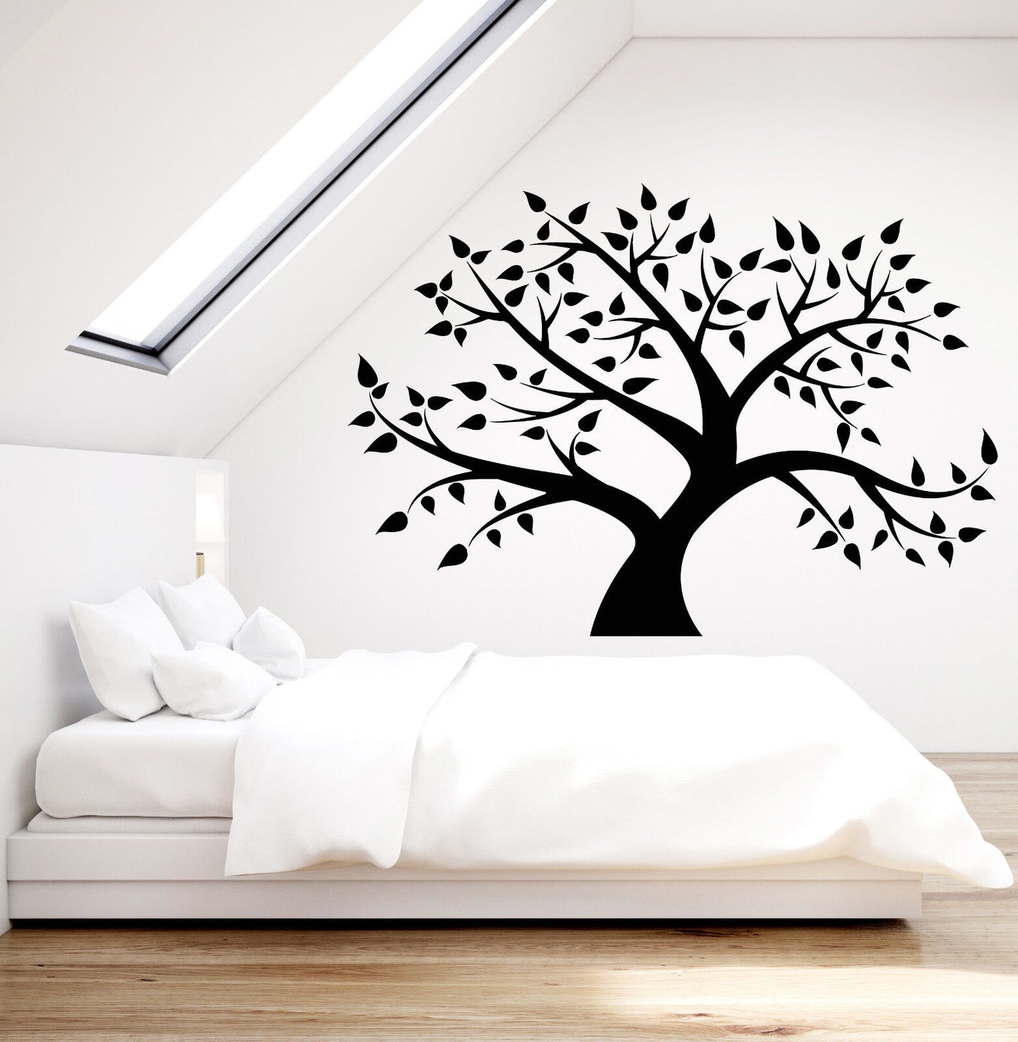 Vinyl Wall Decal Family Tree Forest Nature Leaves Stickers (2341ig)