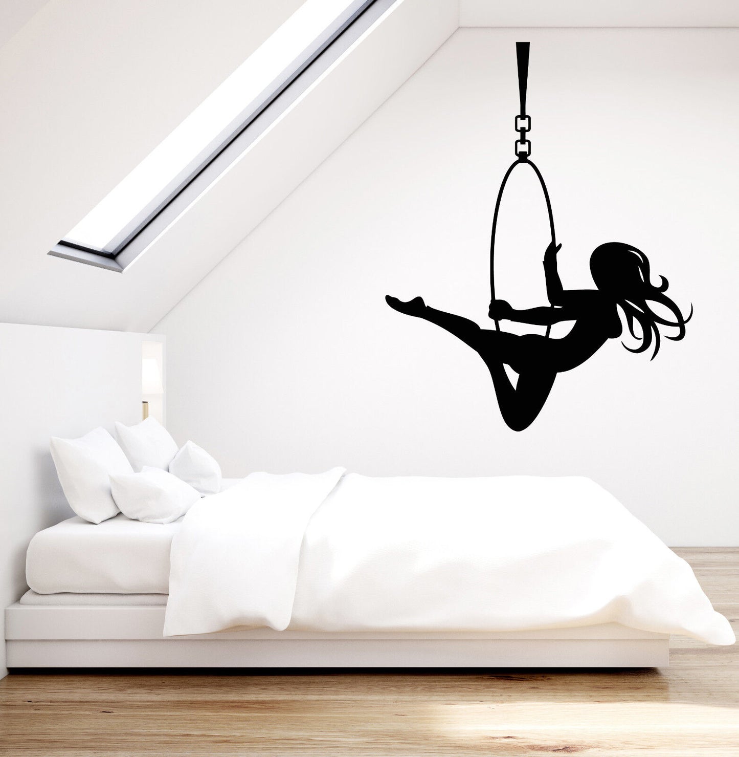 Vinyl Wall Decal Circus Artist Naked Girl Sexy Woman Stickers (2707ig)