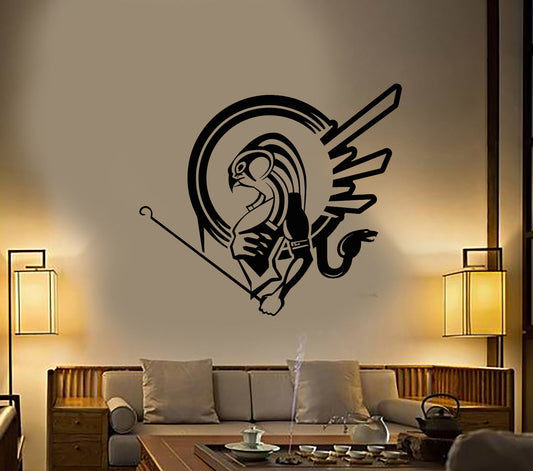 Vinyl Wall Decal Ancient Egypt God Of Sun Ra Symbol Stickers (2781ig)