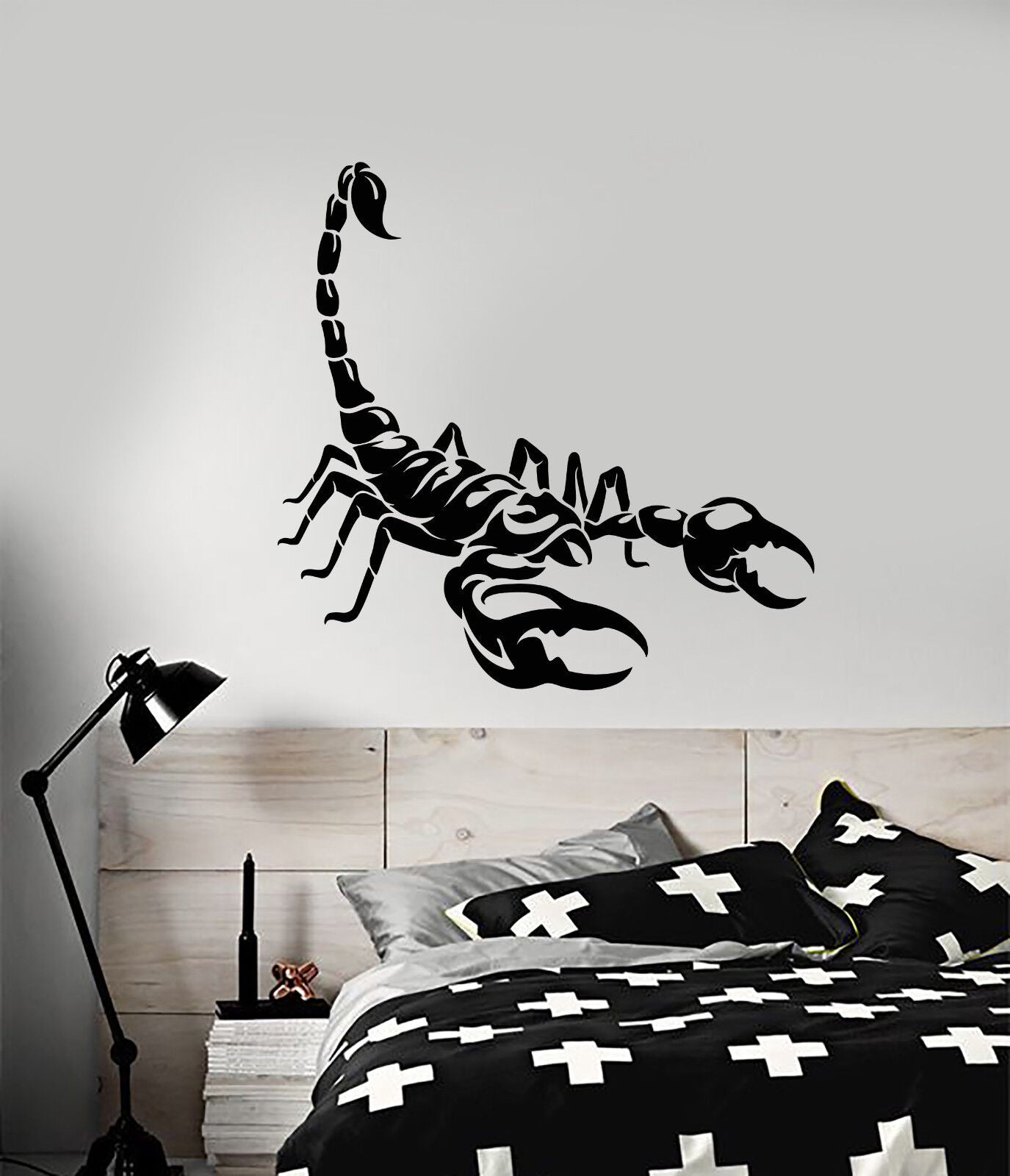 Vinyl Wall Decal Horoscope Scorpio Zodiac Scorpion Animal Stickers (3024ig)