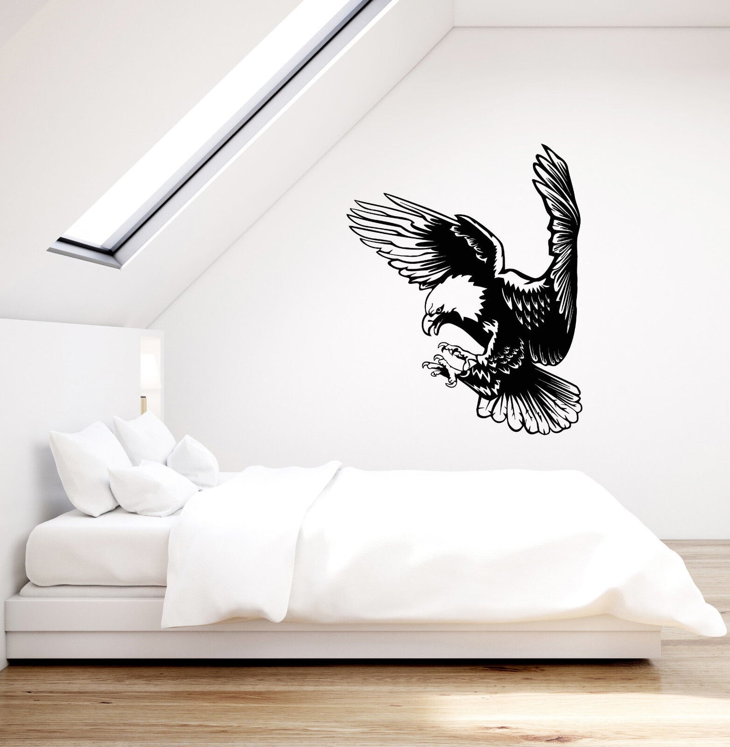 Vinyl Wall Decal Bald Eagle American Bird Symbol  Stickers (3131ig)