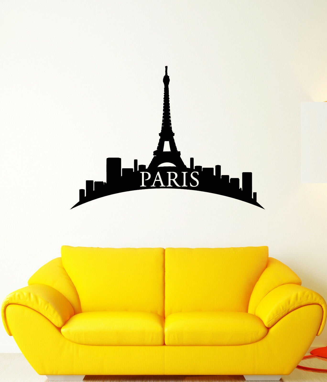 Vinyl Wall Decal Eiffel Tower Paris France Sight Stickers (3433ig)