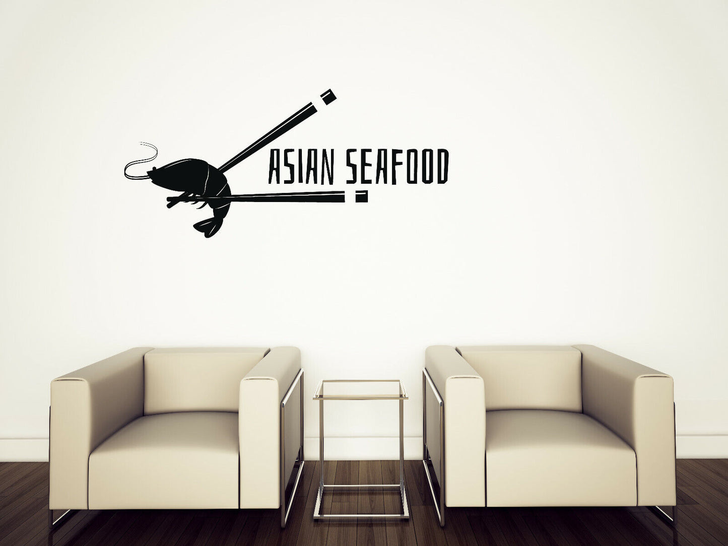 Vinyl Wall Decal Sushi Roll Japanese Sea Food Restaurant Asian Cuisine (n1522)