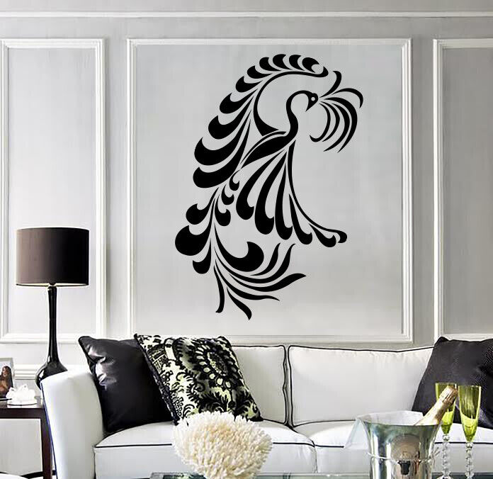 Vinyl Wall Decal Sticker Amazing Fantasy Phoenix Bird Symbol of Revival (n1707)