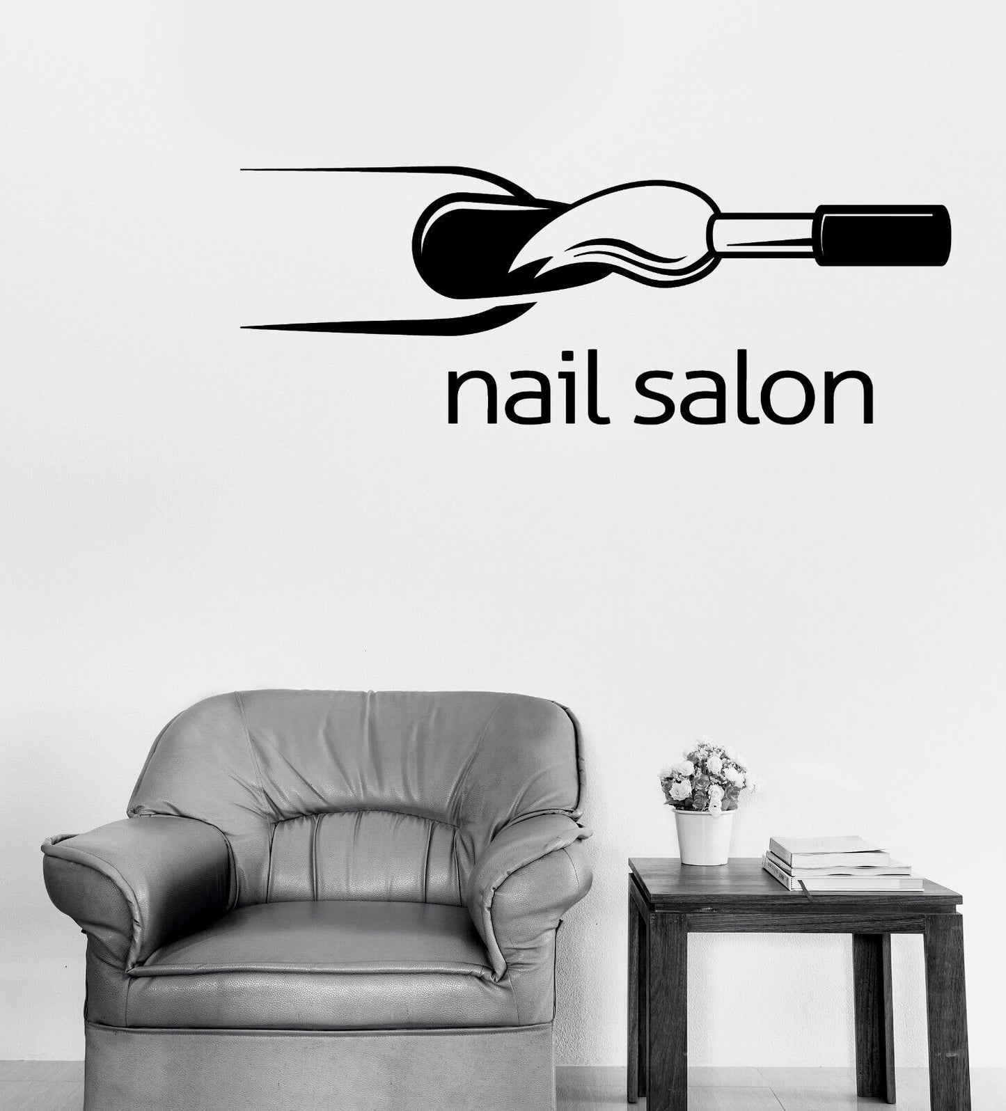 Vinyl Wall Decal Nails Studio Pedicure Manicure Salon Sticker (n1815)