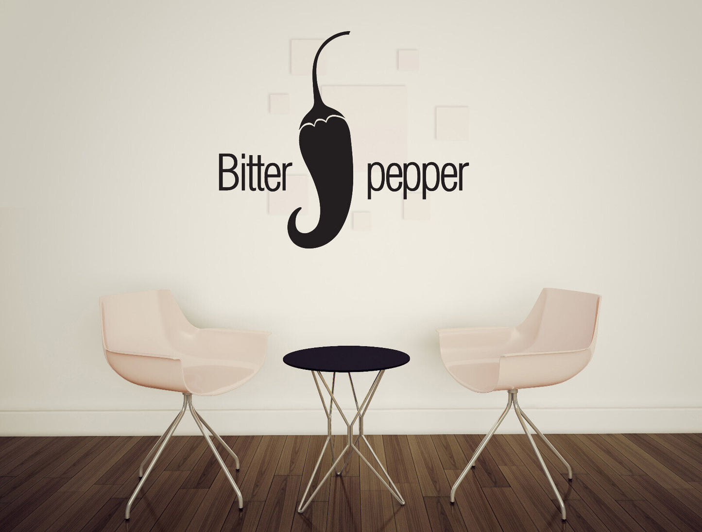 Vinyl Wall Decal for Lovers Taste Food Delicious Bitter Pepper (n1896)