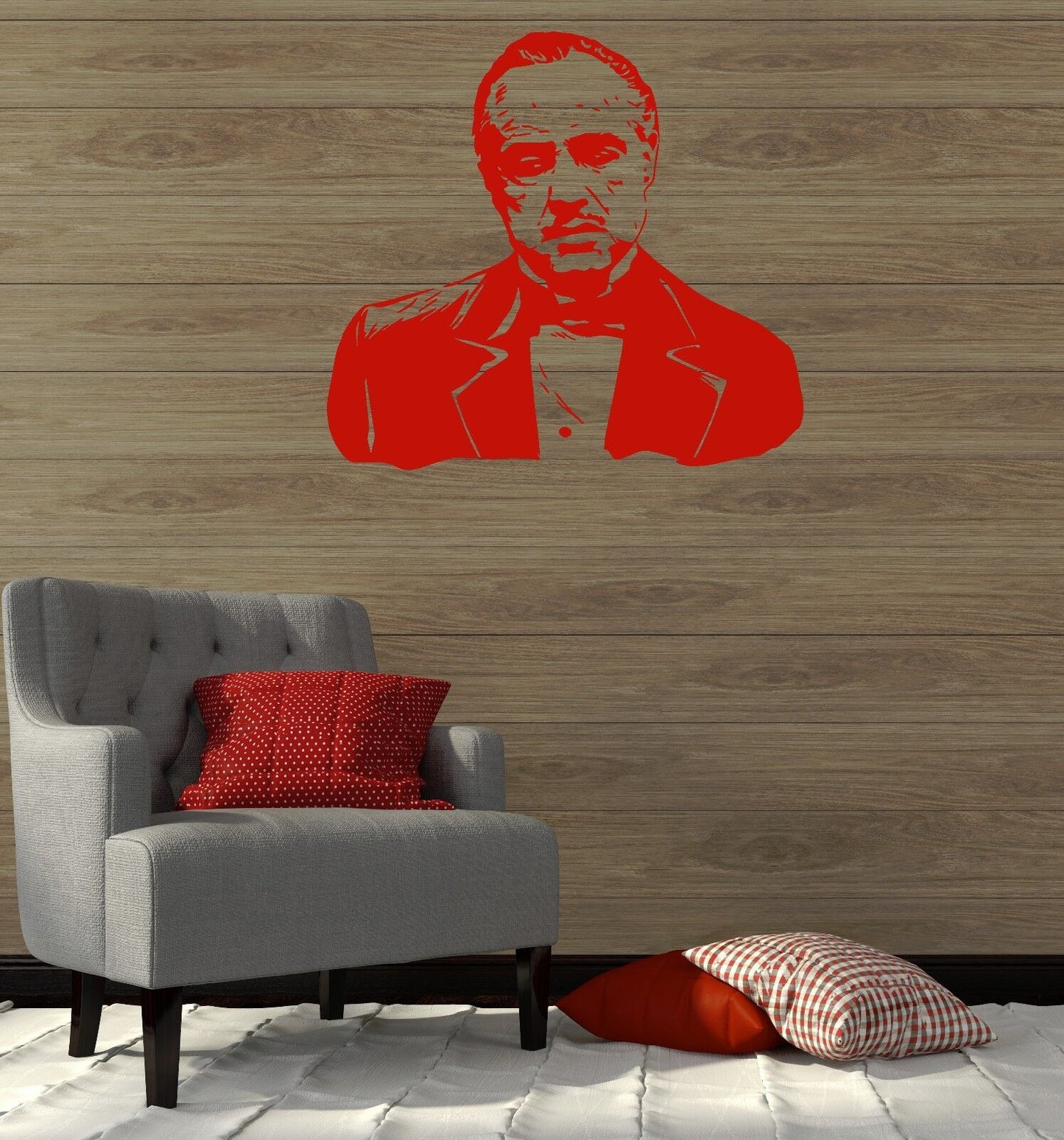 Wall Stickers Vinyl Decal Mafia Godfather Gangster Film (ig1672)