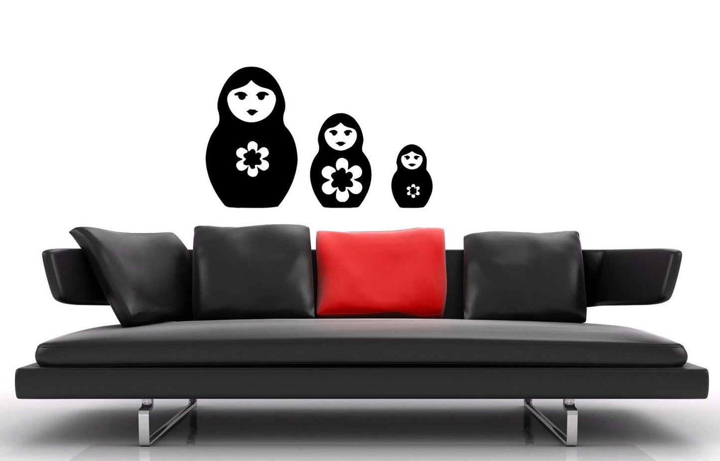 Wall Stickers Vinyl Decal Russian Nesting Dolls National Symbol ig1621