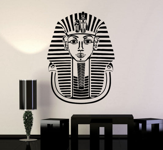 Vinyl Decal Pharaoh King Ancient Egypt Tutankhamun Wall Stickers Mural (ig1600)