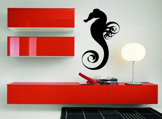 Sea Horse Ocean Marine Animal Art Decor Wall Mural Vinyl Decal Sticker M428