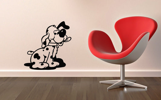 Wall Stickers Vinyl Decal Funny Dalmatian Puppy Dog For Kids ig1455