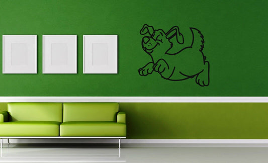 Wall Stickers Vinyl Decal Funny Puppy Animal Pet For Children ig1440