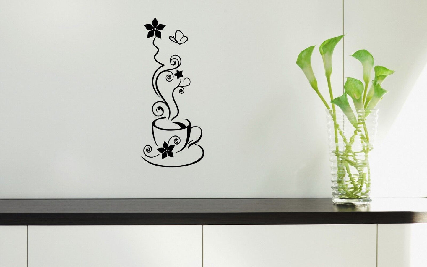 Wall Stickers Vinyl Decal Kitchen Coffee Cup ig1425