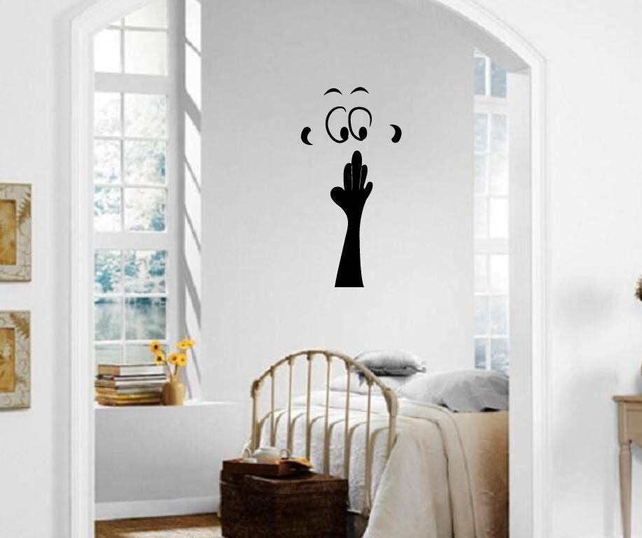 Wall Sticker Vinyl Decal Funny Face Emotions for Kids Nursery ig1250