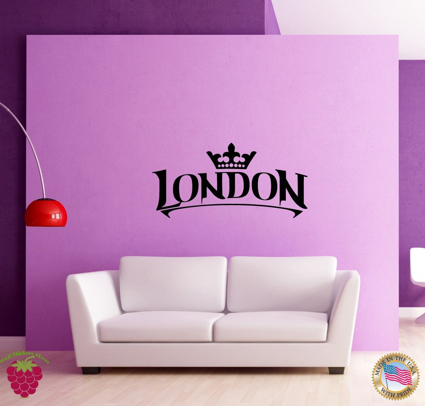 Wall Sticker London England Britain Travel Living Room  (z1598)