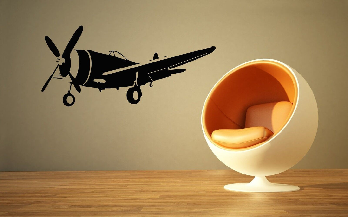 Wandaufkleber, Vinyl, Aufkleber, Kinderzimmer, Luftfahrt, Flugzeug für Kinder, ig1210