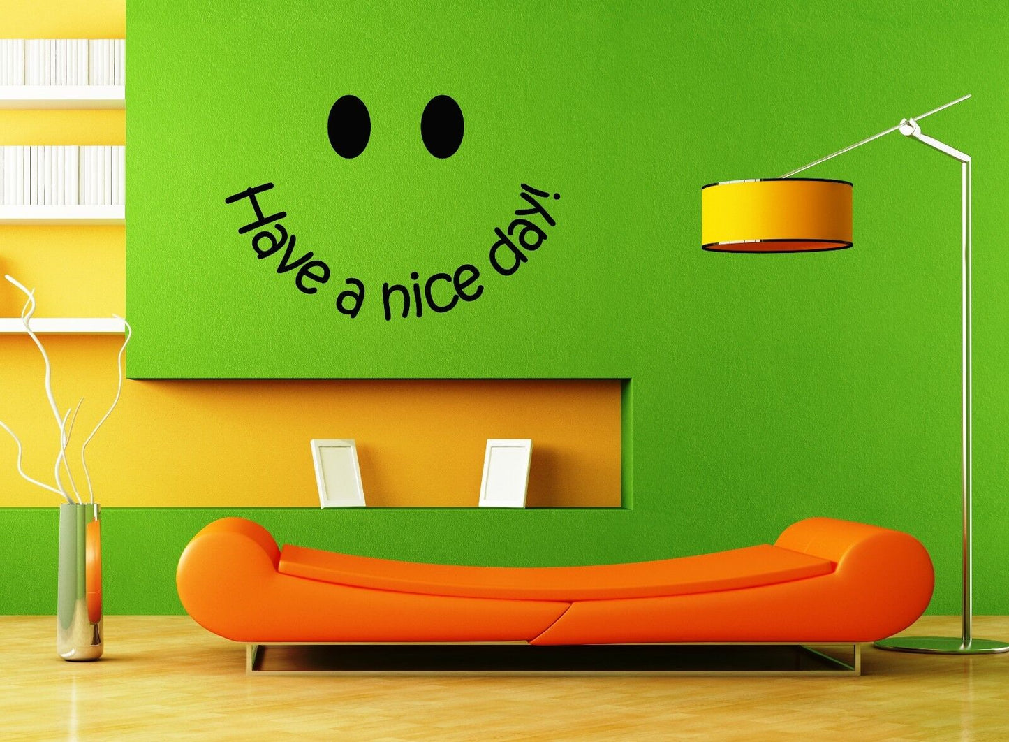 Wall Sticker Vinyl Decal Positive Quote for Living Room and Nursery (ig1195)