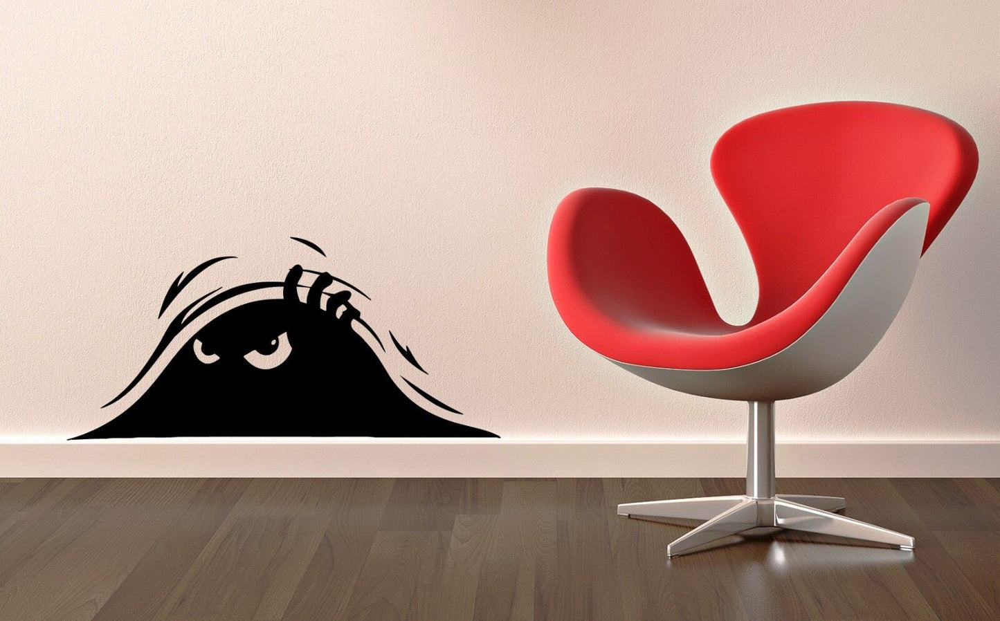 Wandaufkleber, Vinyl, witziges Design für Wohnzimmer, Schatten (ig1192)